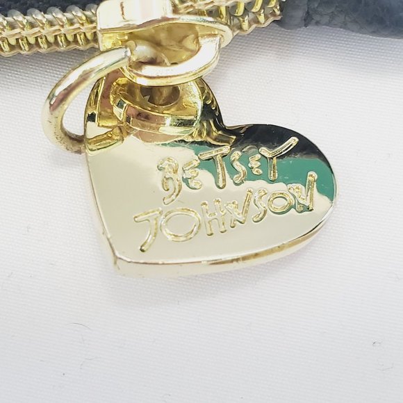 Betsey Johnson Pink Animal Print Faux Leather Mini Backpack - Picture 13 of 14